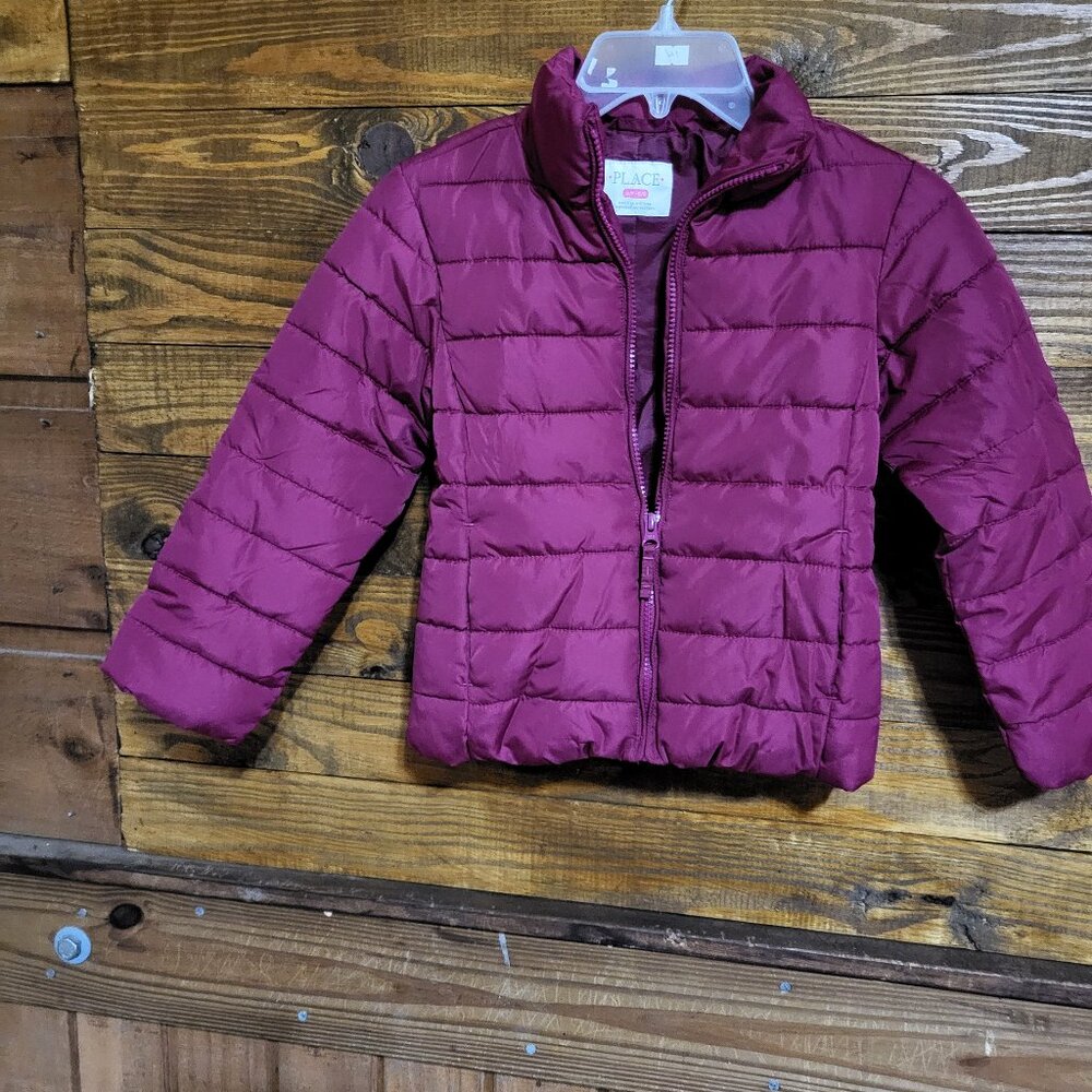 Place -Little Girls quilted jacket size 5